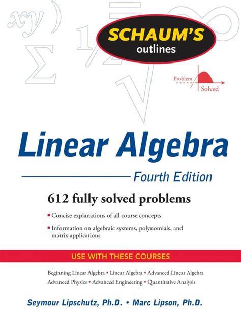 seymour lipschutz linear algebra