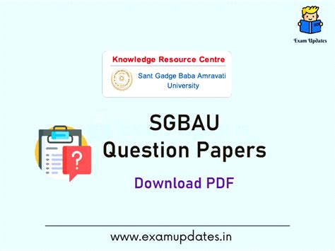 Full Download Sgbau Question Papers 