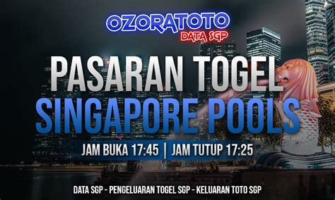 SGP POOL - Prediksi SGP: Bocoran SGP Jitu, Angka Main SGP, Prediksi Togel