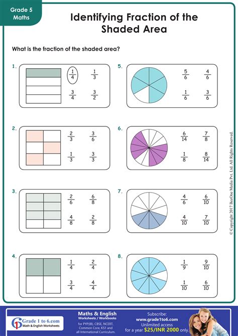 Shade And Reduce Fractions Worksheets Shaded Fractions Worksheet - Shaded Fractions Worksheet
