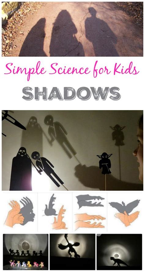 Shadow Experiments And Activities For Kids Science Sparks Science Light And Shadows - Science Light And Shadows