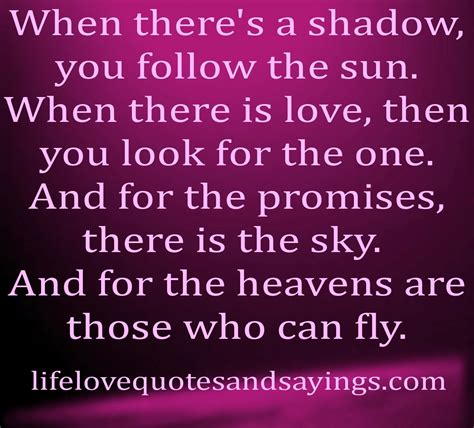Shadow Love Quotes