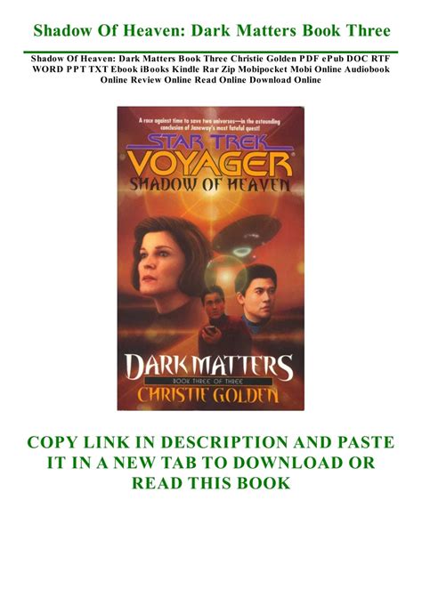 shadow of heaven dark matters 3 star trek voyager