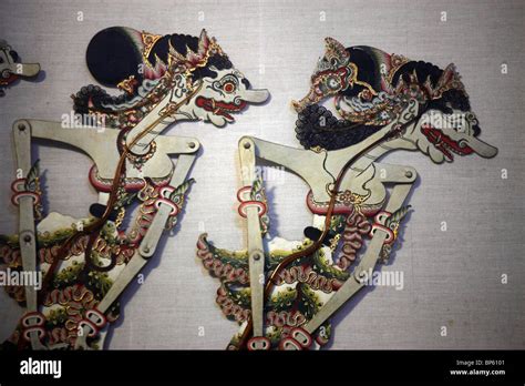 Shadow Theatre In Java Puppets Performance And Re