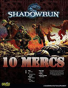 Shadowrun 10 Mercs