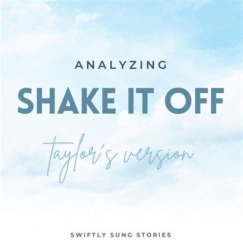 Shake It Off Shake It Off Lyrics