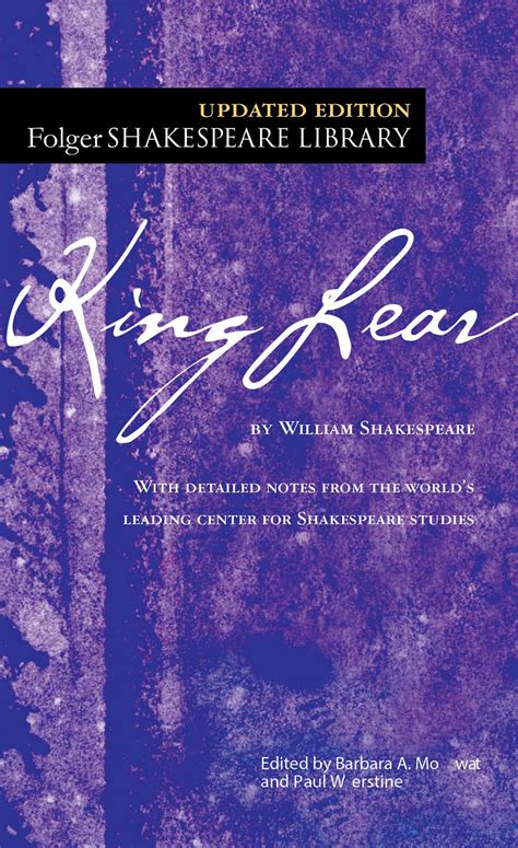 Shakespeare King Lear Book