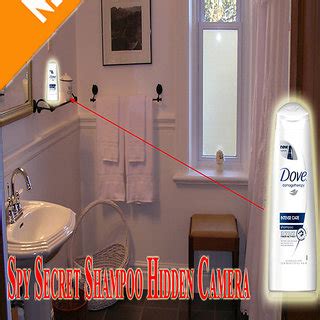 Shampoo hidden camera