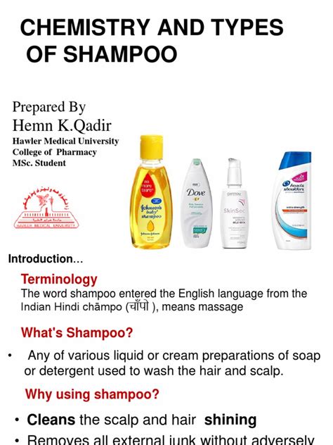 Shampoo Science A Review Of The Physiochemical Processes Science Shampoo - Science Shampoo