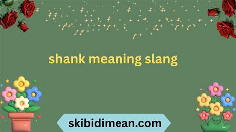 Shank Meaning