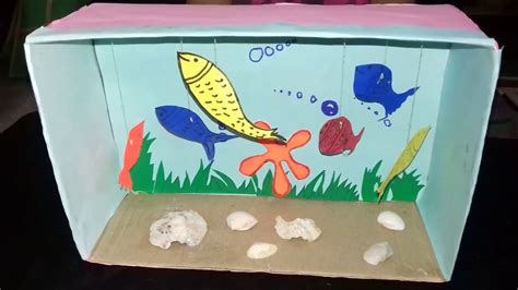 Shape Aquarium Craft For Kids My Mini Adventurer Aquarium Drawing For Preschool - Aquarium Drawing For Preschool