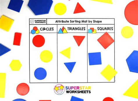 Shape Attributes Worksheets Superstar Worksheets Shape Attributes Worksheet - Shape Attributes Worksheet