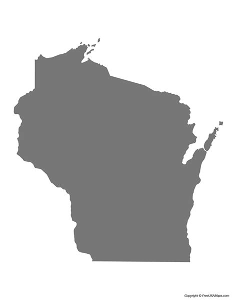 shape of wisconsin