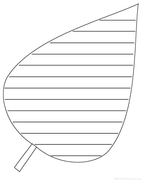 shape poem Shape poems, Birthday cake writing, Leaf template