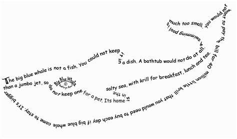 shape poems templates