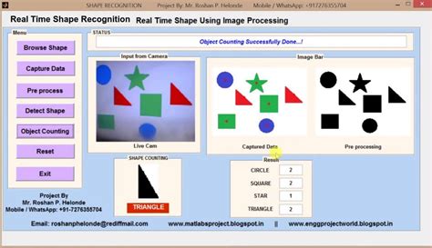 Shape Recognition Matlab Codes