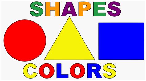 Shape The Shape Of Colour The World Wide Shape Pictures To Colour - Shape Pictures To Colour