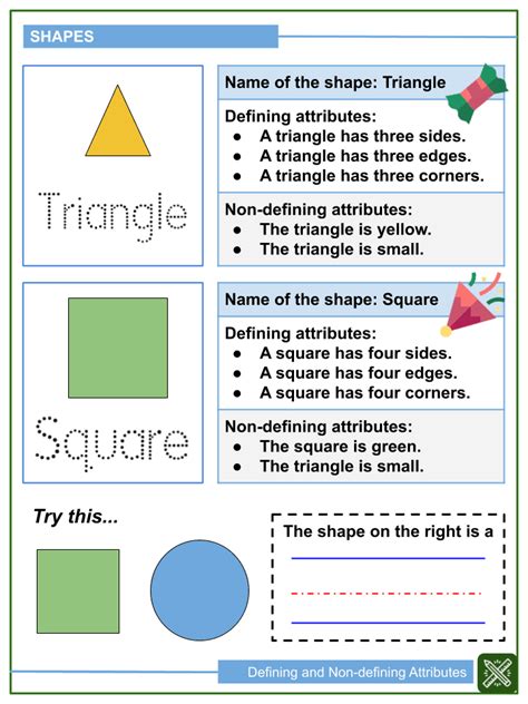 Shapes And Their Attributes 8211 The School Of Shapes And Their Attributes - Shapes And Their Attributes