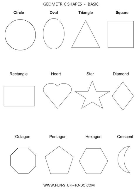 Shapes First Graders Should Know   Geometry Worksheets For Students In 1st Grade Thoughtco - Shapes First Graders Should Know