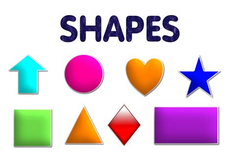 Shapes For Kids Learn Shapes Shape Flashcard Apps Numbers And Shapes For Preschool - Numbers And Shapes For Preschool