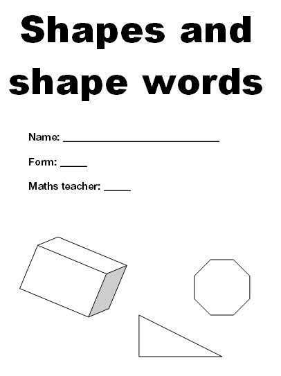 Shapes In Maths Tes Primary Resources Maths Shape - Primary Resources Maths Shape