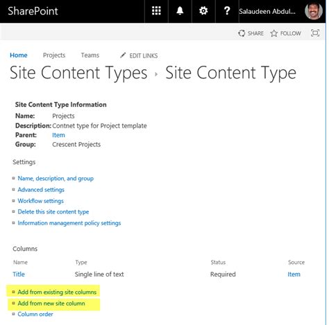 sharepoint - How to modify field properties in content type …