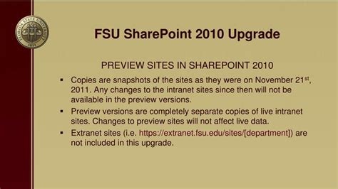 Sharepoint Fsu