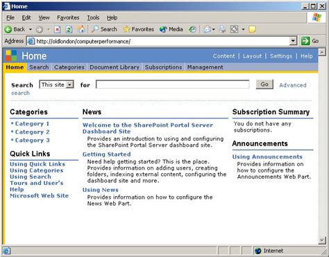 Sharepoint Portal Server Conception Et Mise En Oe