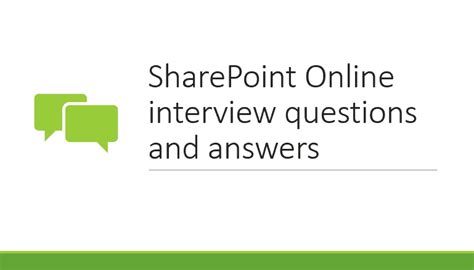 Read Online Sharepoint Interview Questions And Answers 
