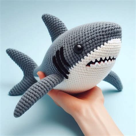Shark Crochet Pattern