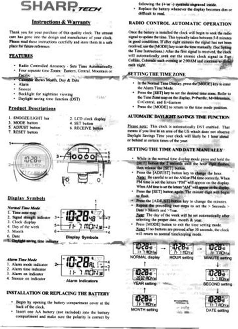 sharp spc364 manual