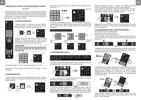 Sharp Tv Manual Remote Control