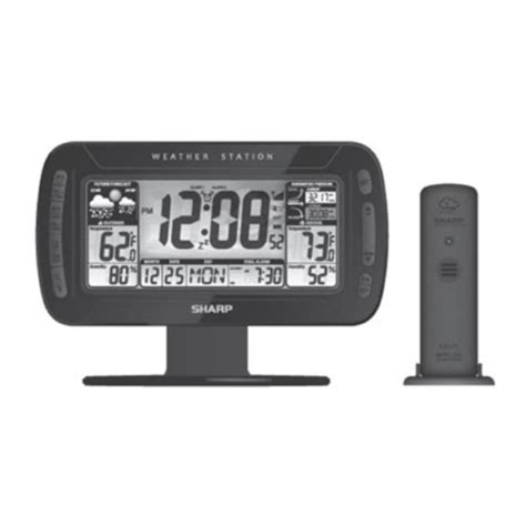 Sharp Weather Station Manuals