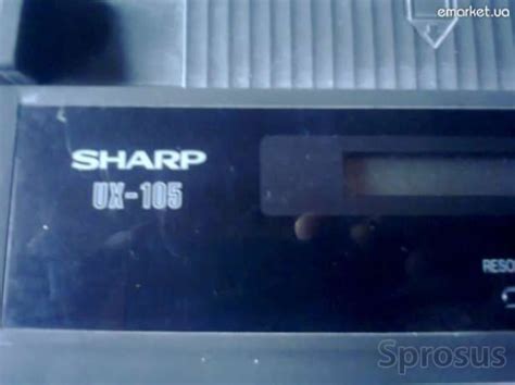 Read Online Sharp Ux 105 User Guide 
