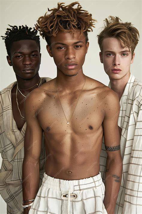 shaved men nude