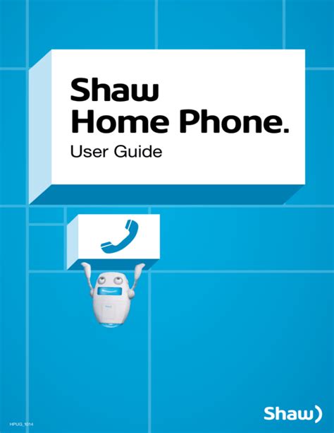 Download Shaw Home Portal User Guide 