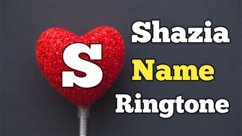 shazia name ringtones s