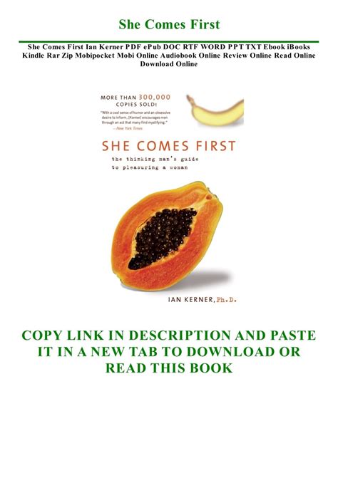 She Comes First Filetypepdf