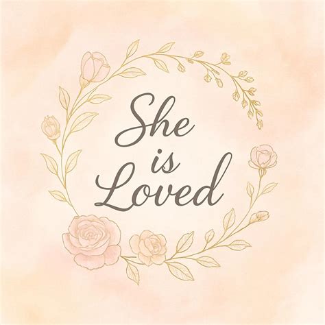she will be loved