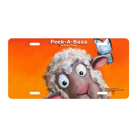 Sheep Incognito License Plates - Poin Togel