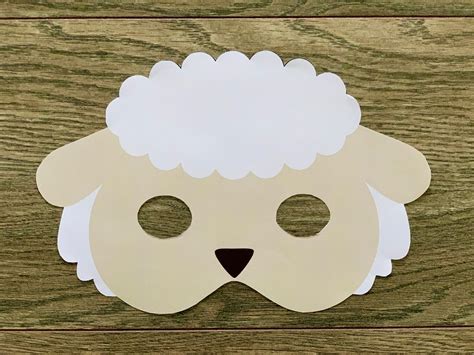 sheep mask | Sheep Template Make Your Own Mask Twinkl