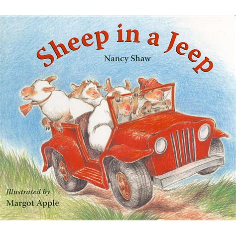 Read Online Sheep In A Jeep Board Book 