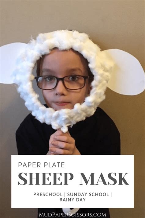 Full Download Sheep Mask Using Paper Plate 