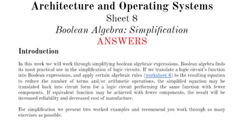 Sheet 08 Boolean Simplification Google Docs Google Sheets Boolean Algebra Worksheet - Boolean Algebra Worksheet