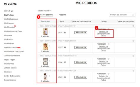 Shein Mis Pedidos