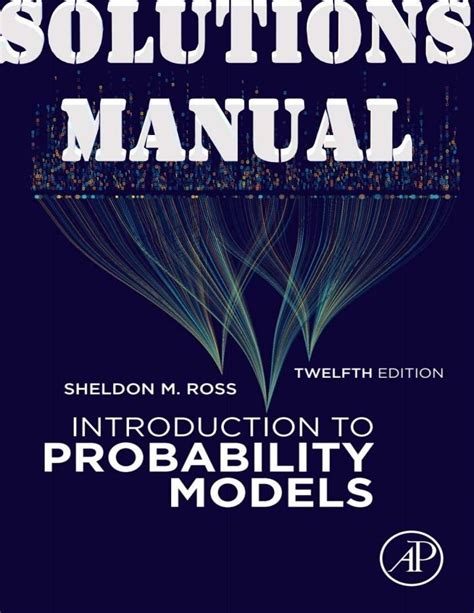 Sheldon Ross Solution Manual Introduction Probability Models