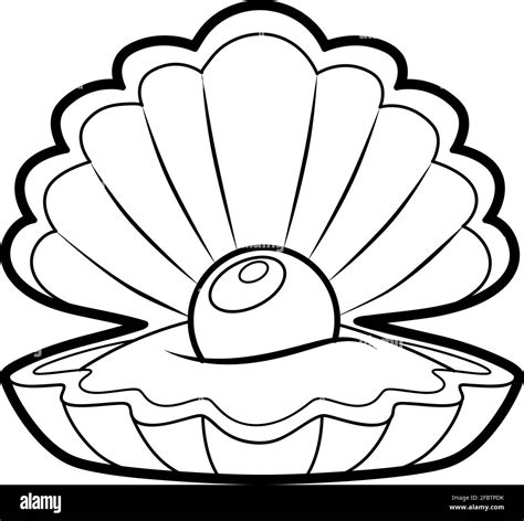 shell coloring pages