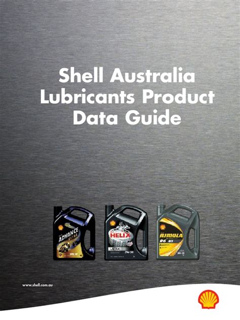 Shell Lubricants Product Data Guide Yair Erez