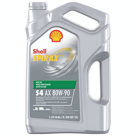 shell spirax ax 80w90 gear oil