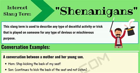 Shenanigans Synonym